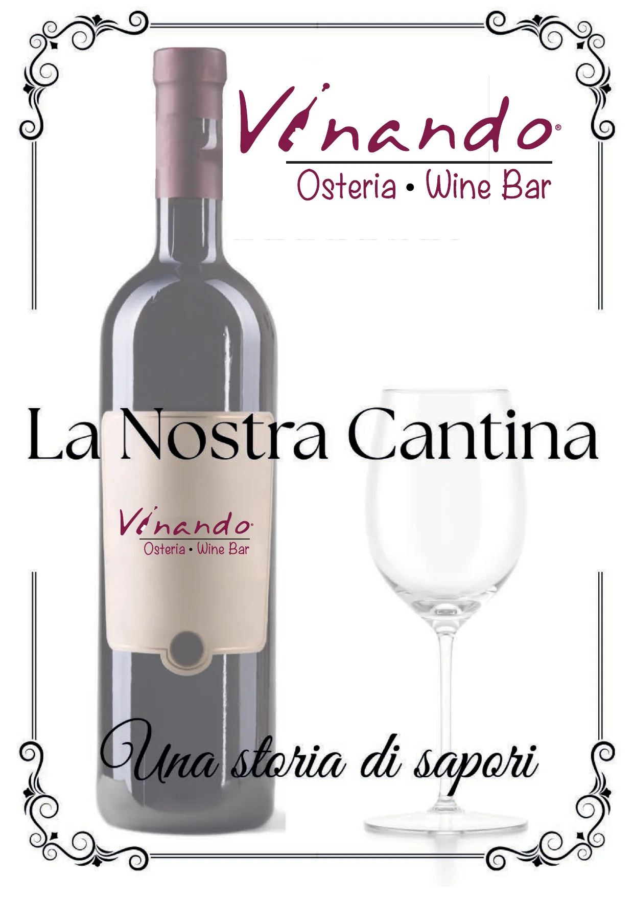 Carta dei vini, pagina 1